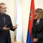 16 October 2019 National Assembly Speaker Maja Gojkovic and the Parliament Speaker of Iran Ali Larijani